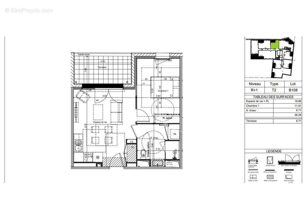 Appartement à CHALONNES-SUR-LOIRE