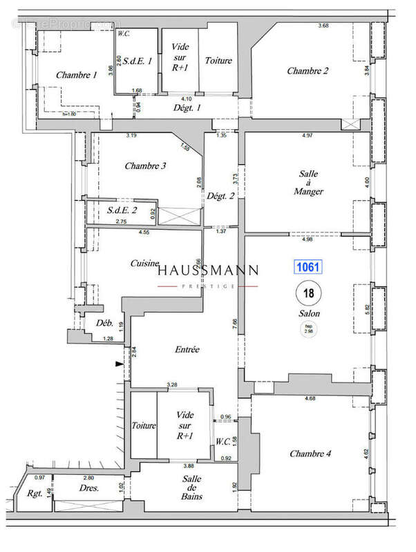 Appartement à PARIS-8E