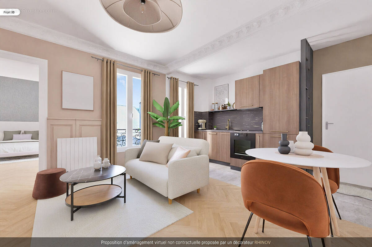 Appartement à PARIS-14E