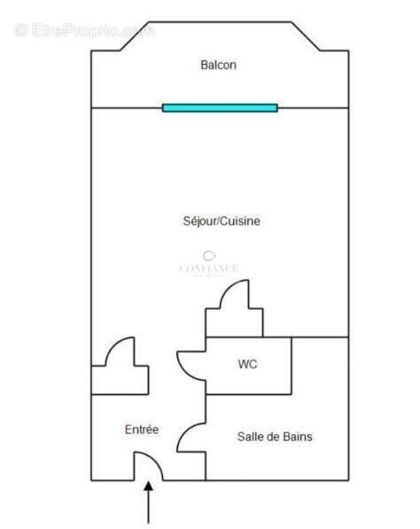 Appartement à SAINT-ETIENNE-DE-TINEE