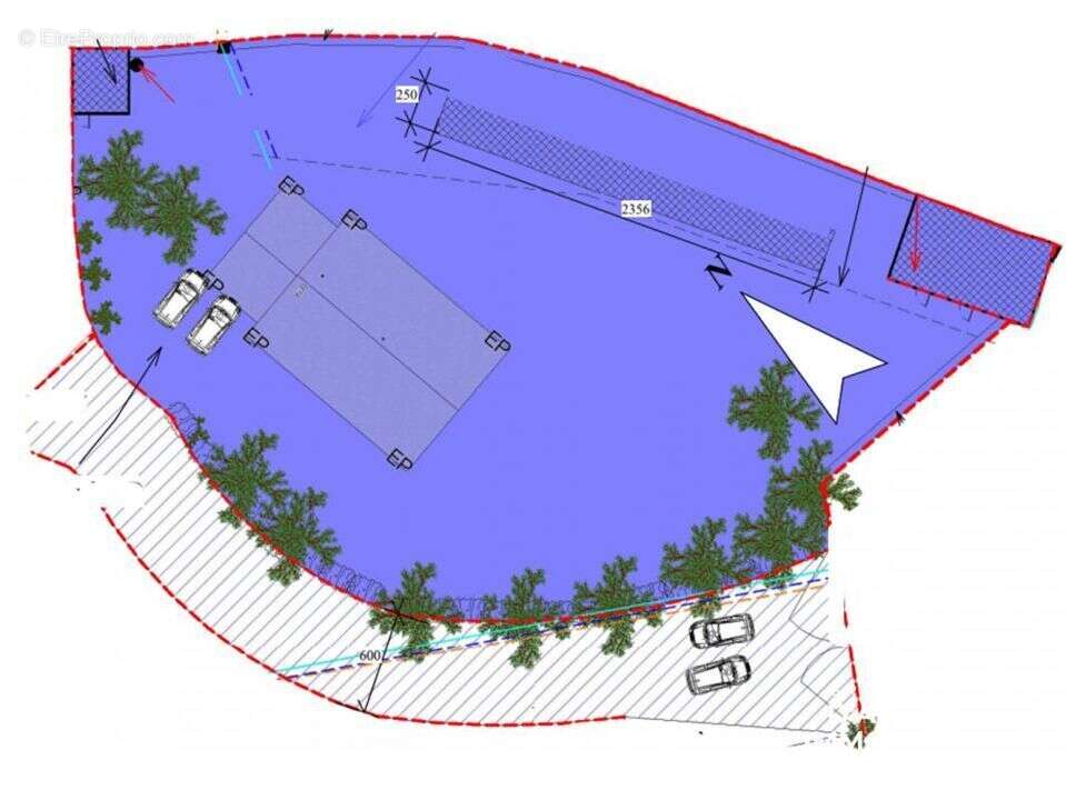 Terrain à VILLONS-LES-BUISSONS