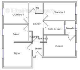 Plan - Appartement à LANDERNEAU