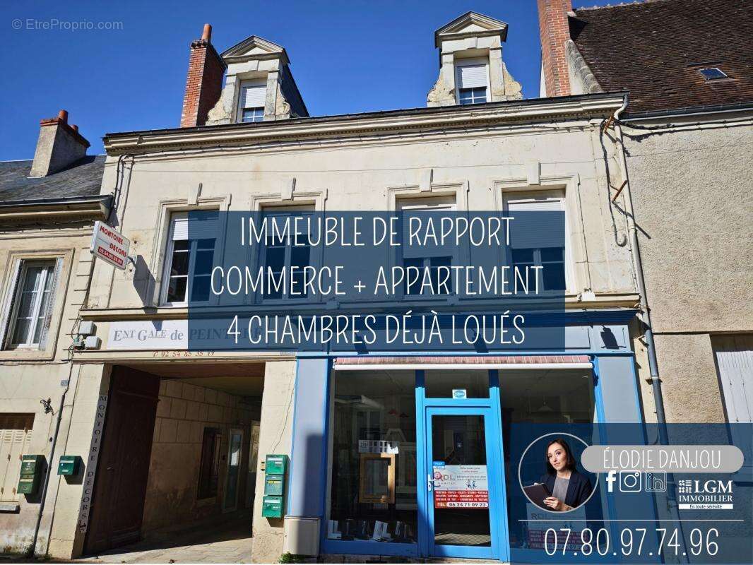 Maison à MONTOIRE-SUR-LE-LOIR