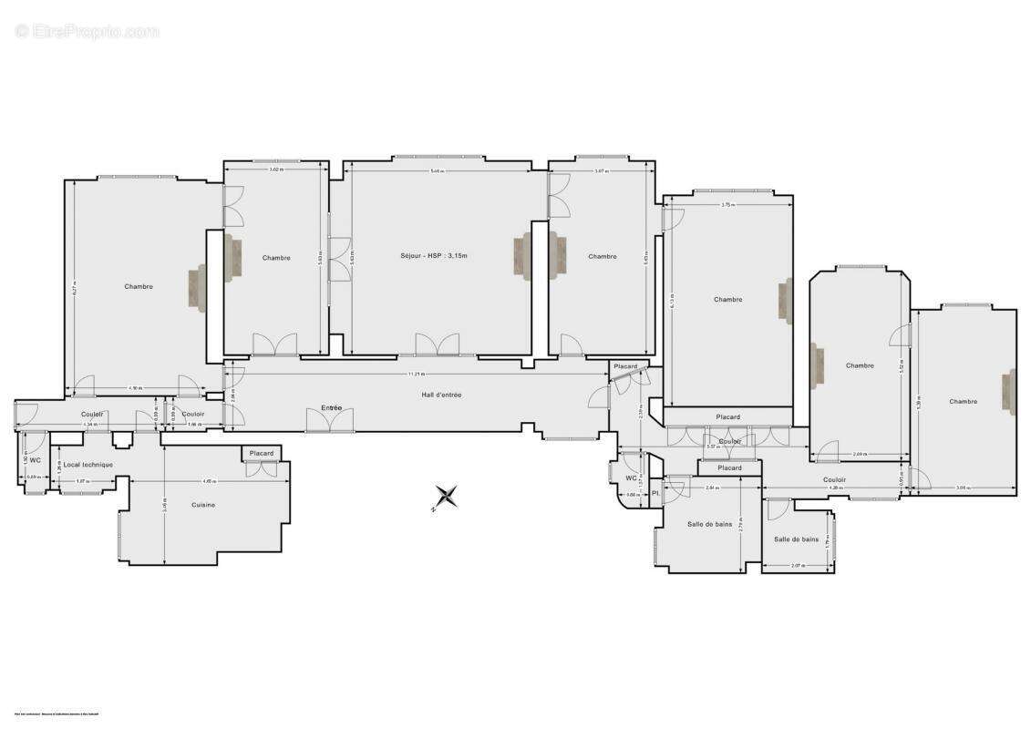 Appartement à PARIS-8E