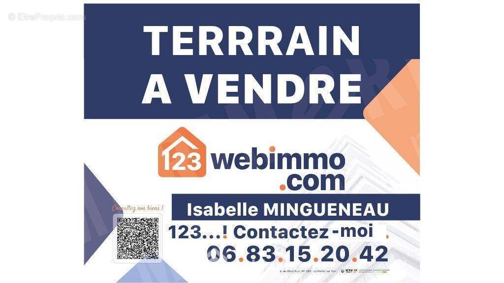 Pour plus d&#039;information, me contacter. - Terrain à TALMONT-SAINT-HILAIRE