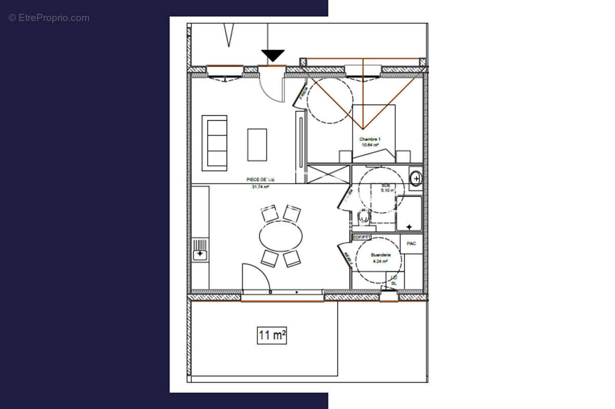 Maison à MARCEY-LES-GREVES