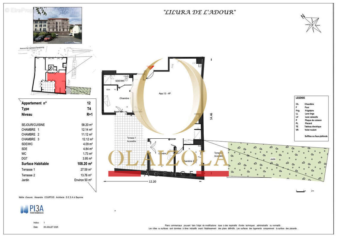 Appartement à BAYONNE