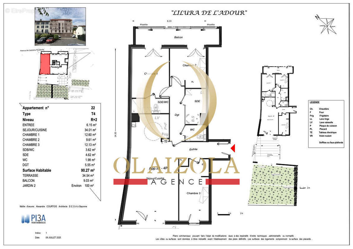 Appartement à BAYONNE