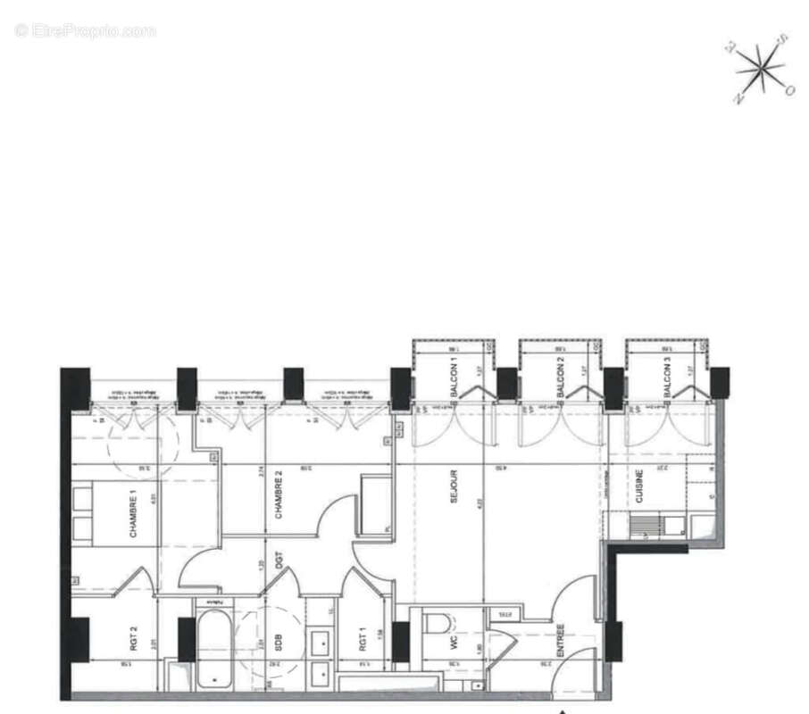 Appartement à PARIS-4E