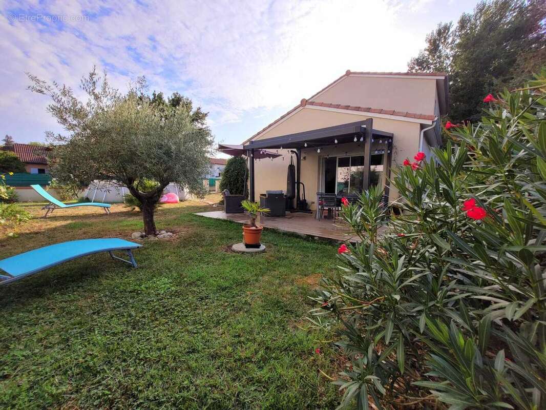 Jardin avec terrasse - Maison à MONTRABE