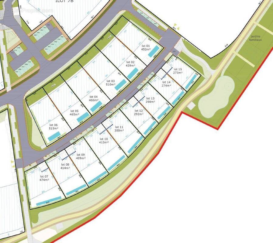 Terrain à LANGUIDIC