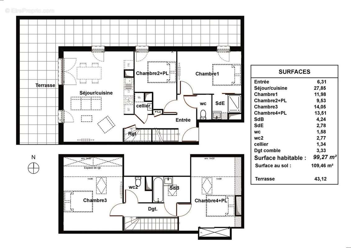 Appartement à BLANQUEFORT