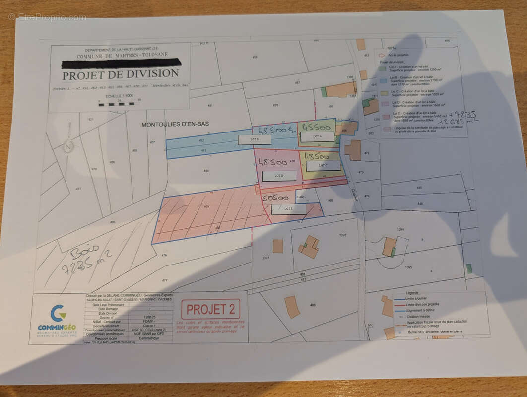 Terrain à MARTRES-TOLOSANE
