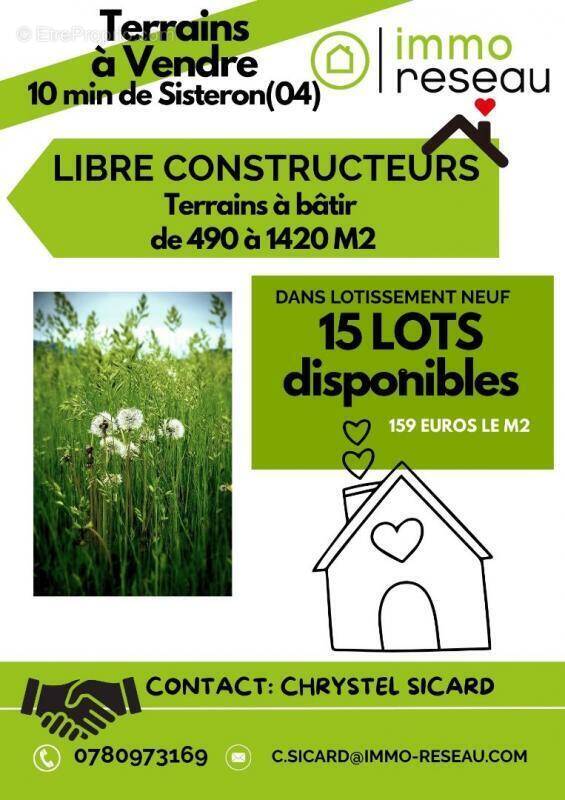 Terrain à AUBIGNOSC