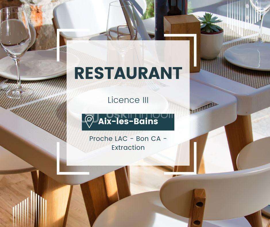 Commerce à AIX-LES-BAINS