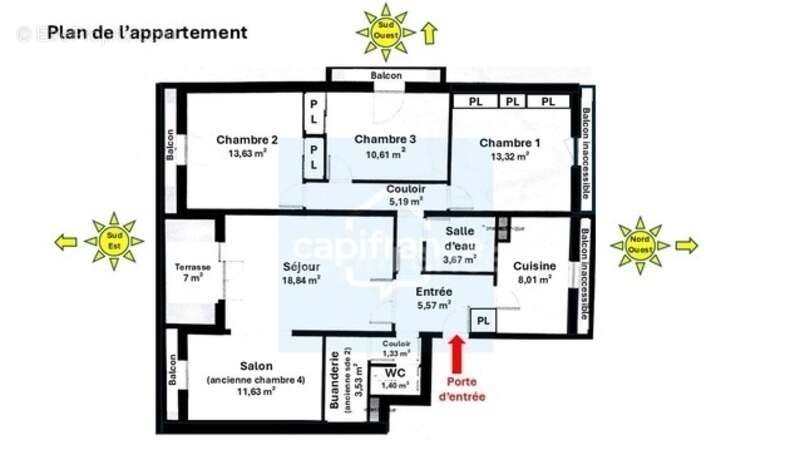 Appartement à LA GRANDE-MOTTE