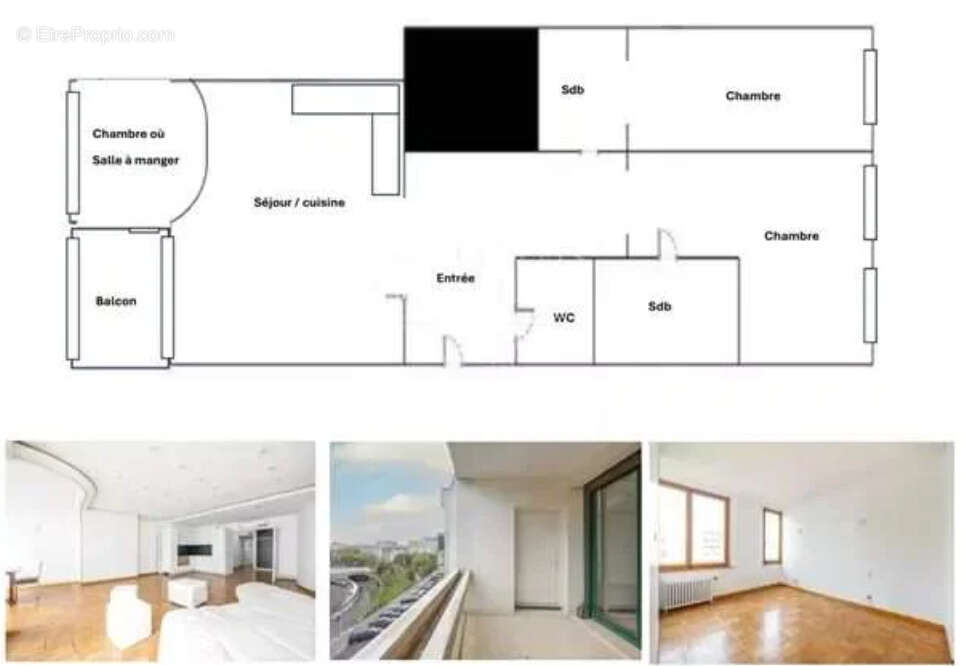 Appartement à PARIS-16E