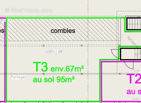 Appartement à LES FINS