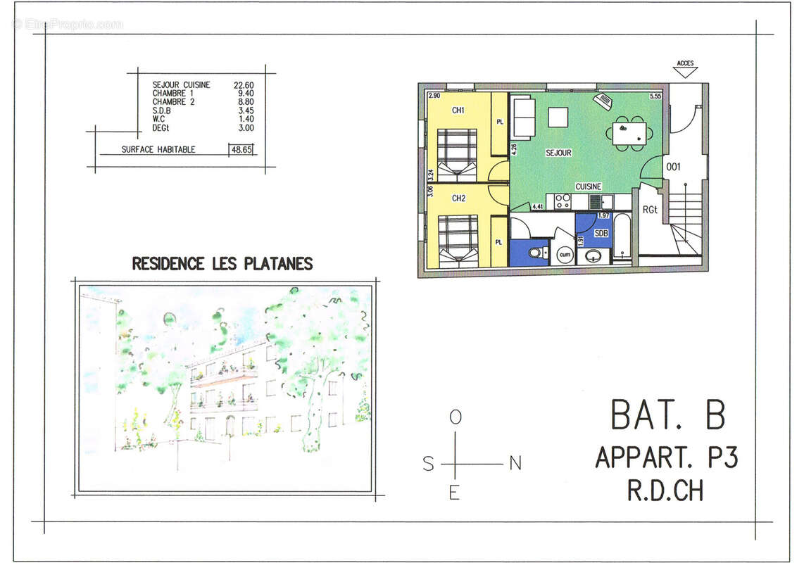 Appartement à SAINT-HIPPOLYTE-DU-FORT