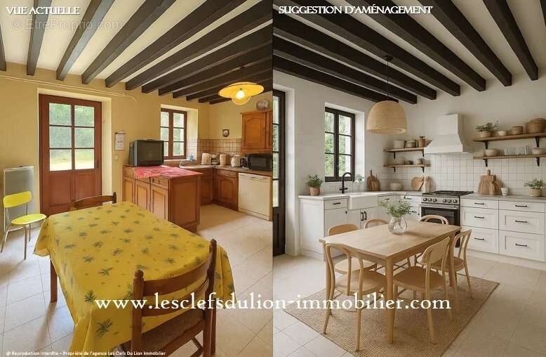 Maison à VAUX-SUR-LUNAIN