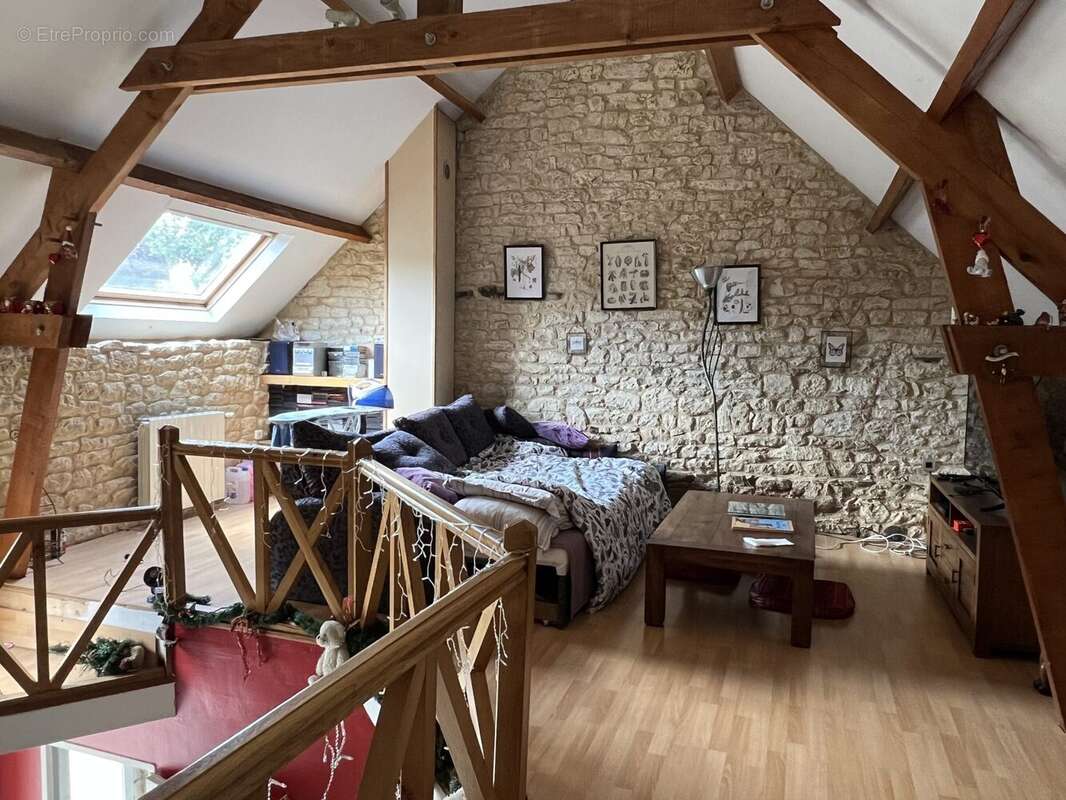 mezzanine - Maison à LA LANDE-DE-LOUGE