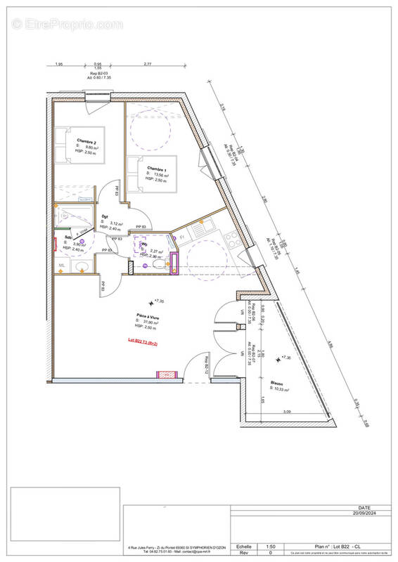 Appartement à SEPTEME