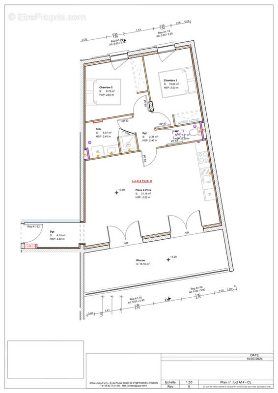 Appartement à SEPTEME