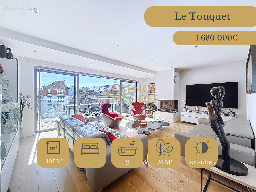 Appartement à LE TOUQUET-PARIS-PLAGE