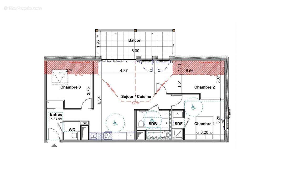 Appartement à FETERNES