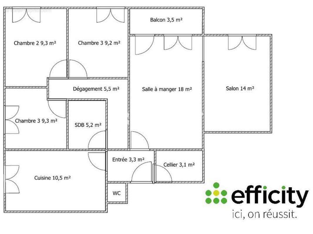 Appartement à BIHOREL