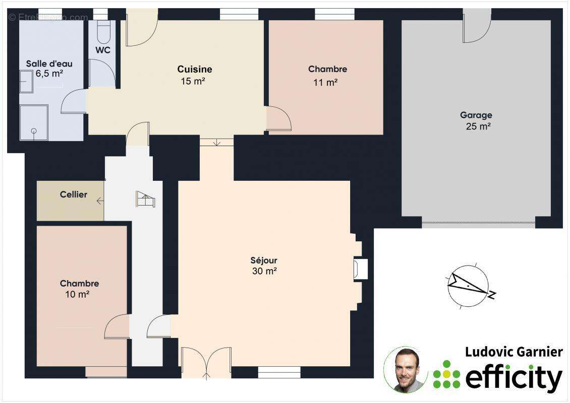 Maison à SAINT-HILAIRE-DU-HARCOUET