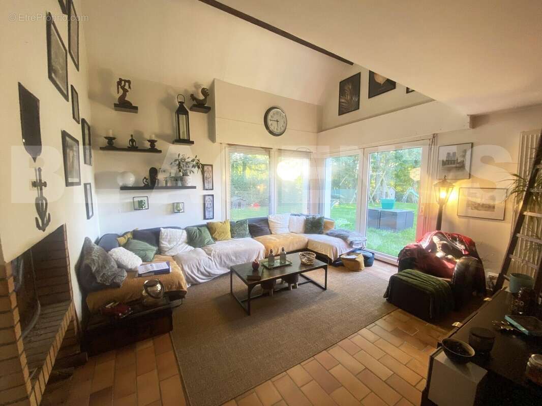 Salon - Maison à SAINT-SYMPHORIEN-LE-CHATEAU