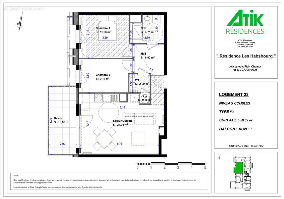 Appartement à CARSPACH
