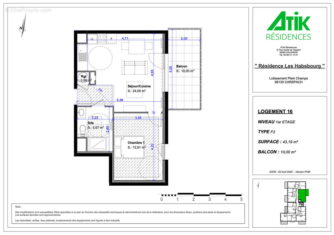 Appartement à CARSPACH