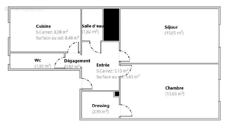 Appartement à PARIS-13E