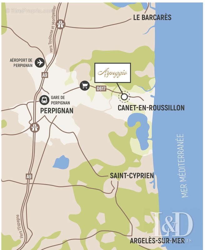 CANET EN ROUSSILLON - Appartement à CANET-EN-ROUSSILLON