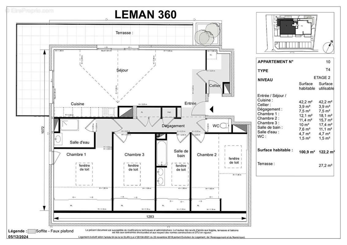 Appartement à MESSERY