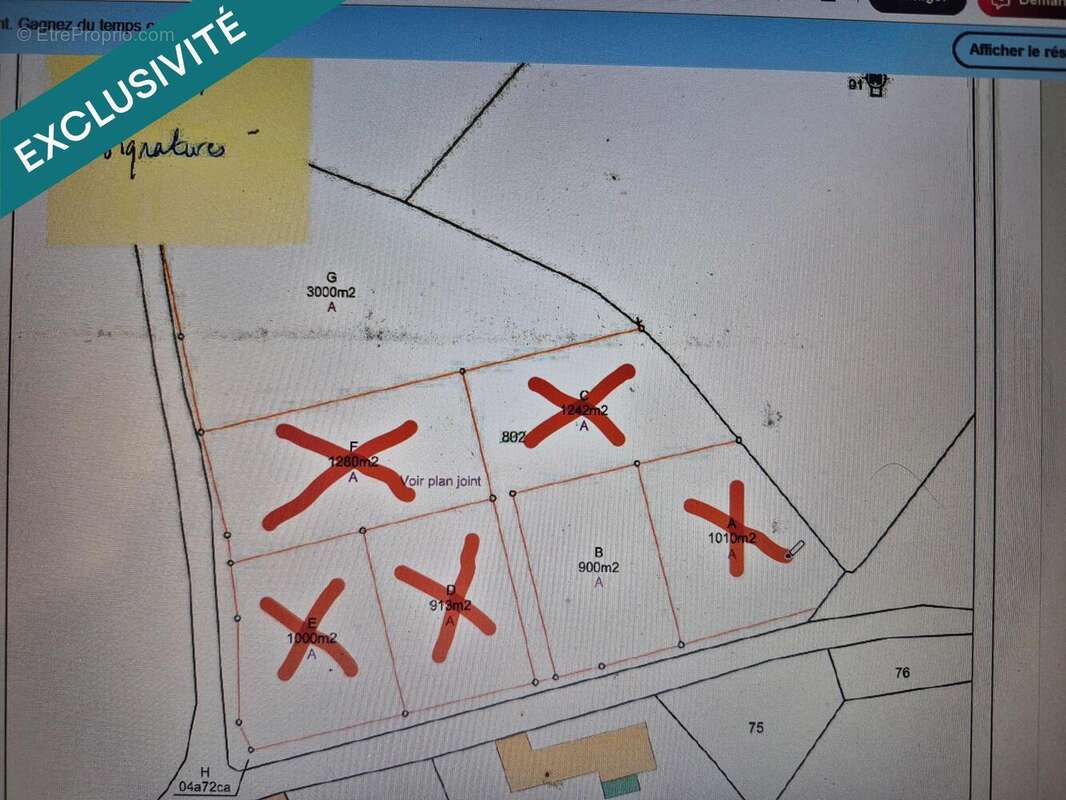 Photo 4 - Terrain à LATILLE