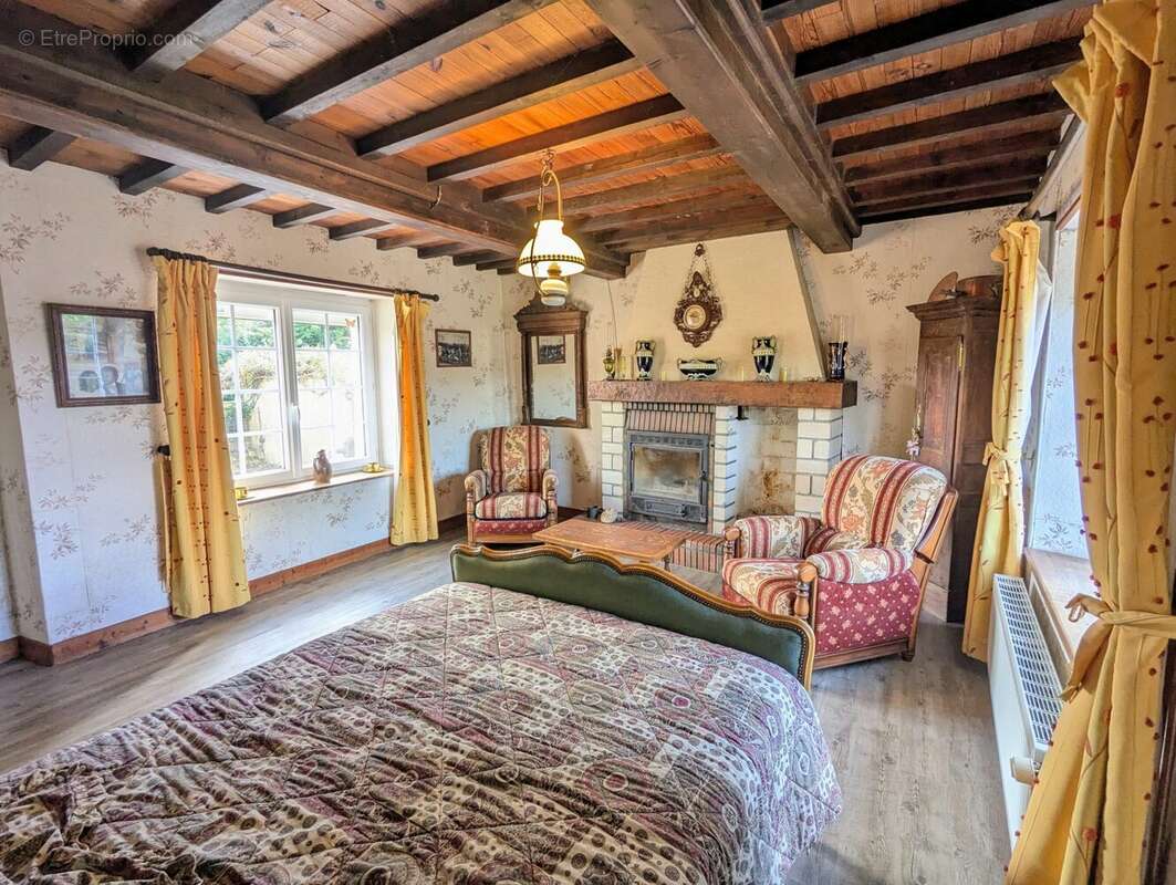 salon - Maison à ISIGNY-SUR-MER