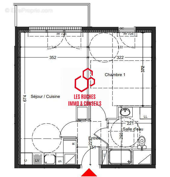 Appartement à MONTEVRAIN