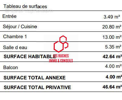 Appartement à MONTEVRAIN