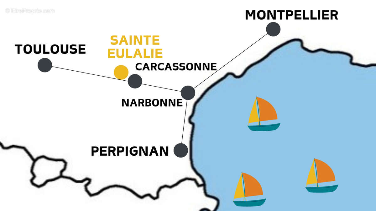 Terrain à SAINTE-EULALIE