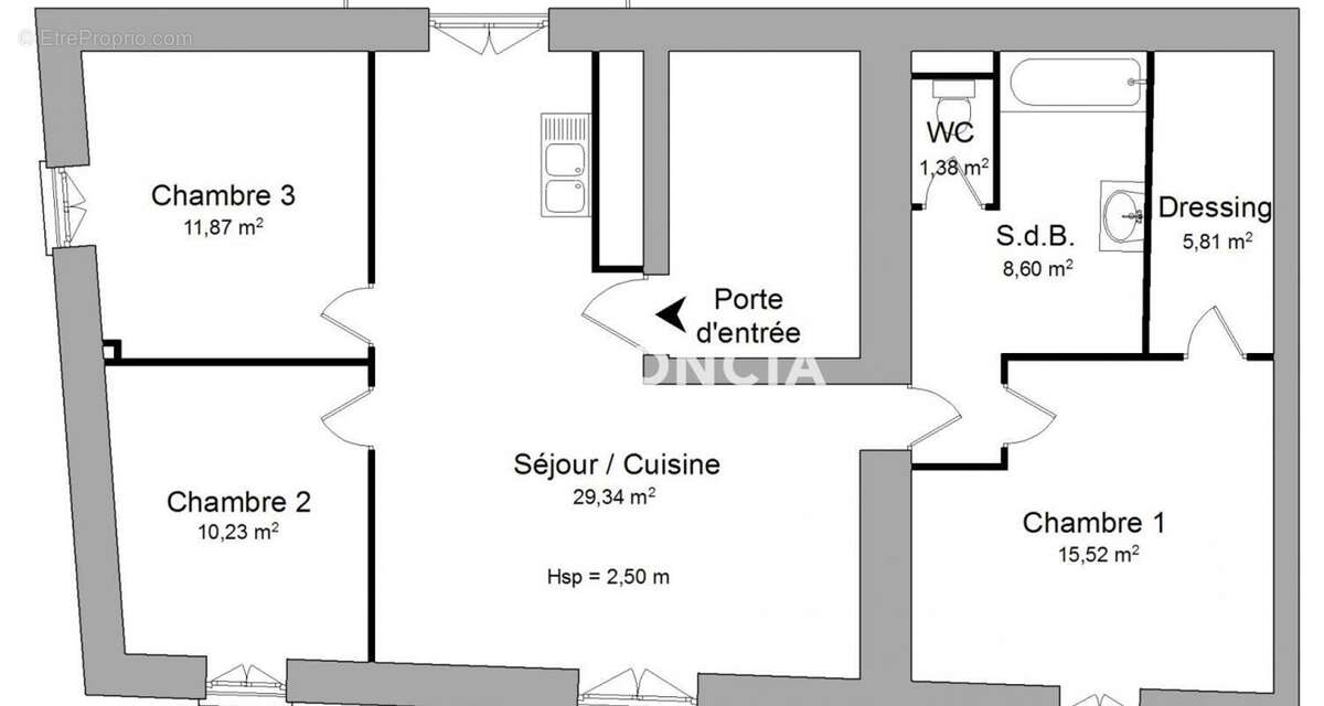 Appartement à SAINT-CHAPTES