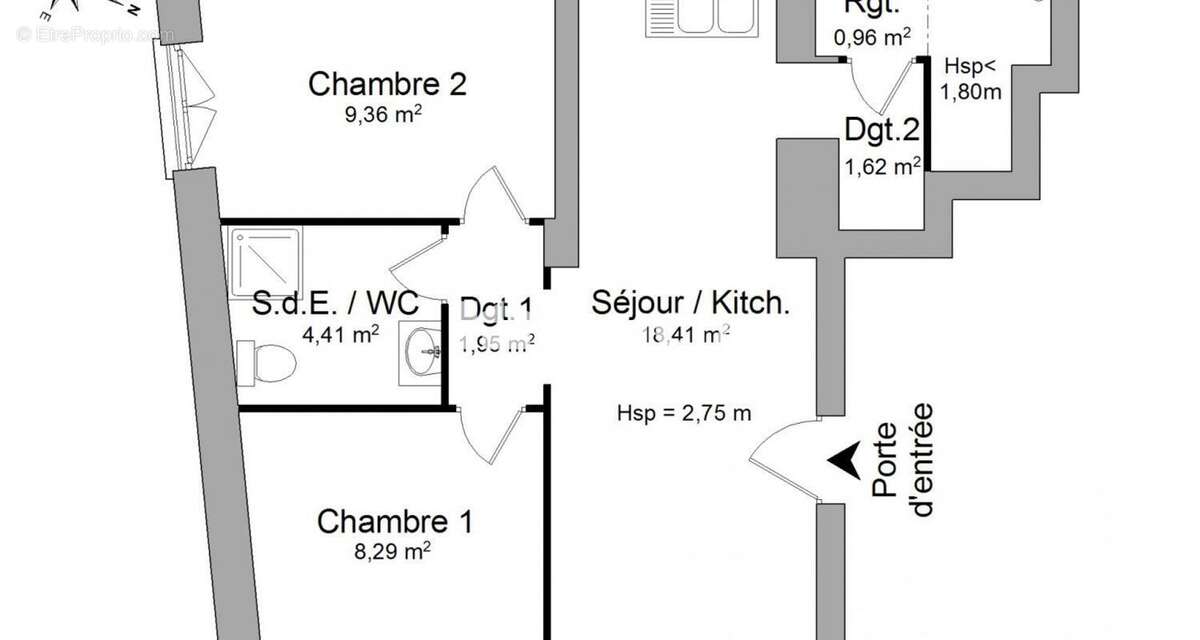 Appartement à SAINT-CHAPTES