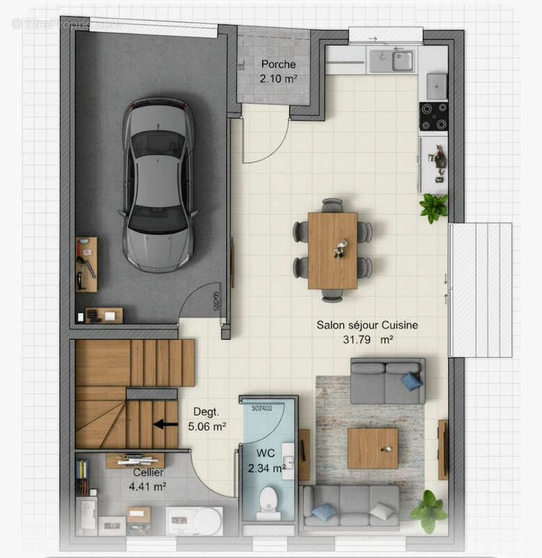 Maison à SAINTE-MARIE