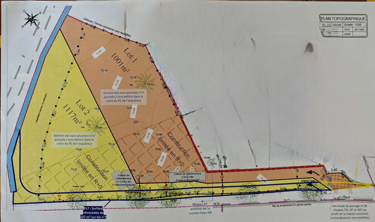 Terrain à LE POUGET