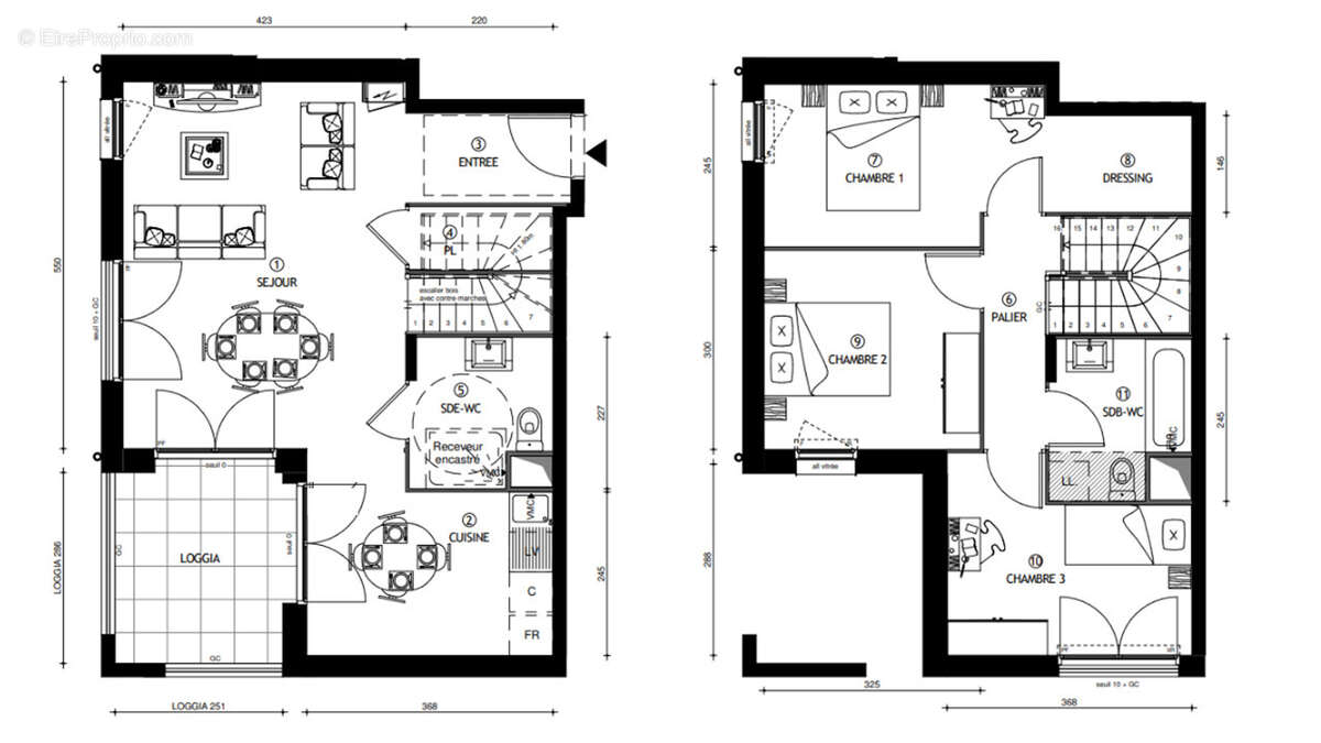Appartement à CARRIERES-SOUS-POISSY