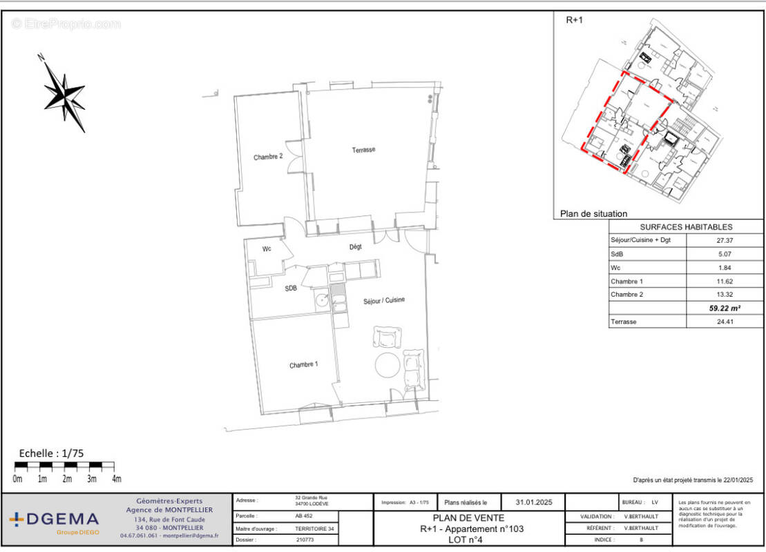 Appartement à LODEVE