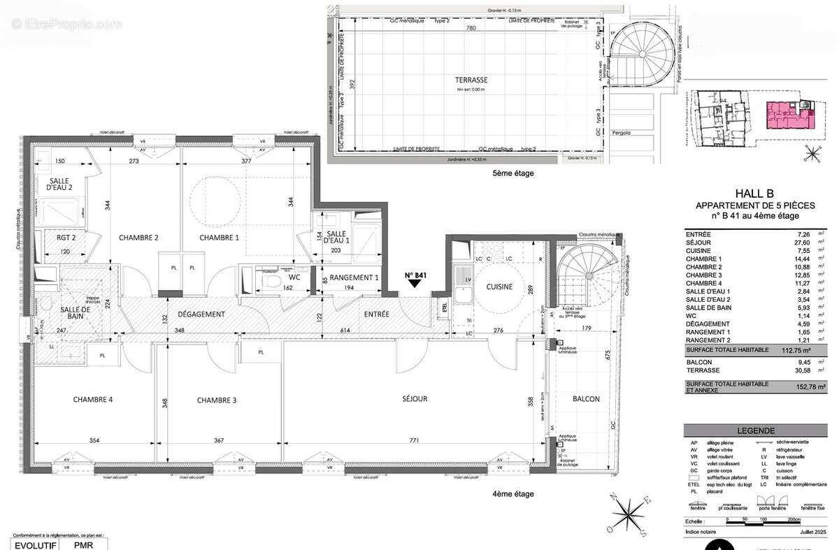 Appartement à BEAUSOLEIL