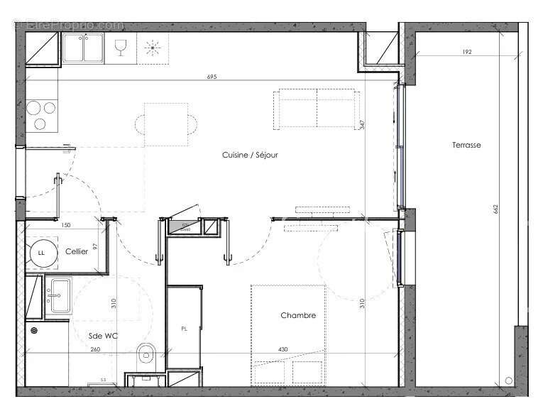 Appartement à CANET-EN-ROUSSILLON